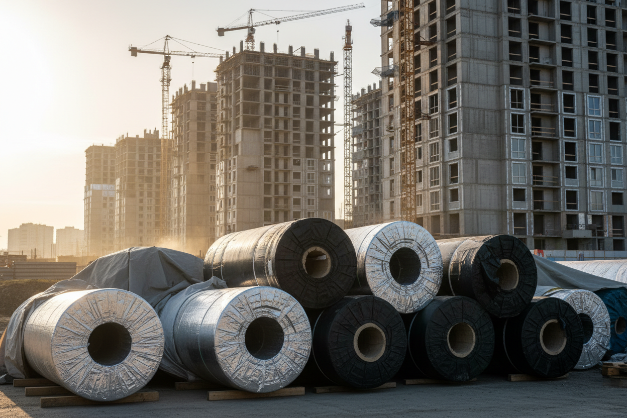 مباني ورولات عزل حراري